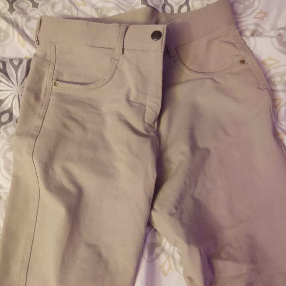 Ovation Riding - Neutral Beige Breeches | Size: 26R